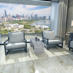 CINEMA MIRRORED DINING TABLE - Products