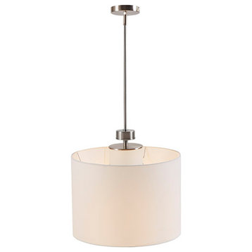 INK+IVY Metal Pendant with Drum Shade