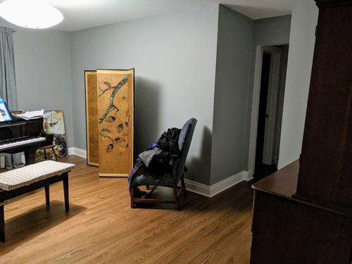 Help with small room.and a baby grand | Houzz Forum