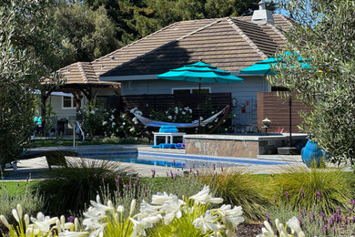 Example of a trendy pool design in San Francisco