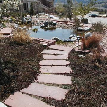 Lyons Red Random Flagstone patios & Walkway