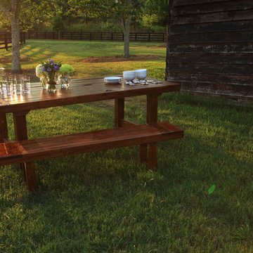 Rustic Trades Trestle Dining Table