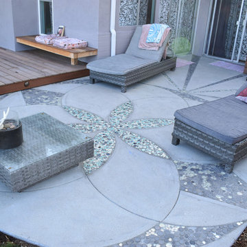 Encinitas Sacred Geometry Patio