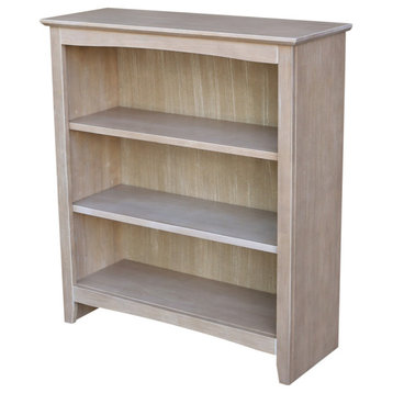 Shaker Bookcase, Washed Gray Taupe, 36"ch