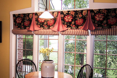 Inspiration for a french country dining room remodel in Cincinnati