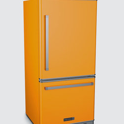 Big Chill Pro Fridge in Sunflower Yellow - Refrigerators