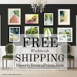 Free Worldwide Shipping - Fine Art Prints