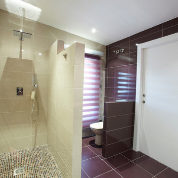 Chalet en tonos claros