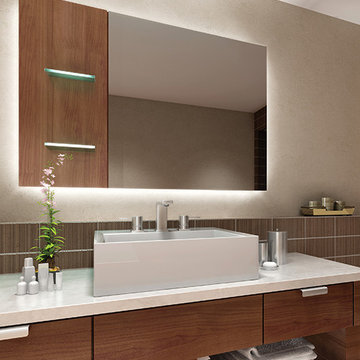 Electric Mirror SER-6036 Serenity 60 x 36 x 1.75 Lighted Mirror