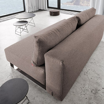 Innovation USA | Supremax Sleek Excess Lounger | Begum Olive Sofa -$1970.59