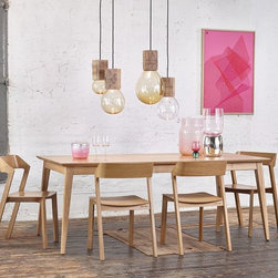 Natural Jutland  Extendable Dining Table - Dining Tables