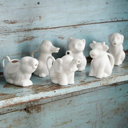 white animal creamers - Sugar Bowls & Milk Jugs