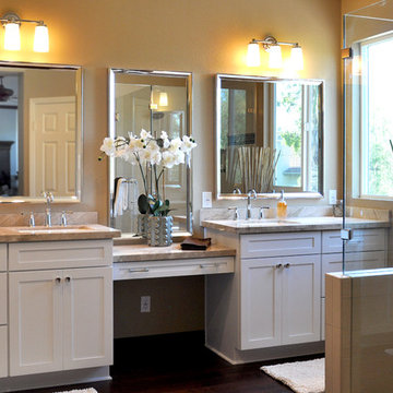 Tustin Transitional bath remodel