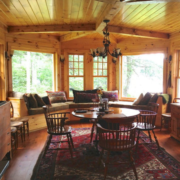 Addition on Gambrel roof home