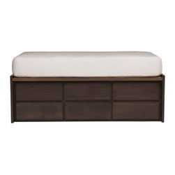 Thompson Queen Storage Bed - 12 drawers - Beds