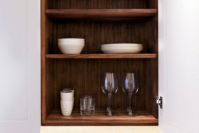 Inspiration for a contemporary home design remodel in London