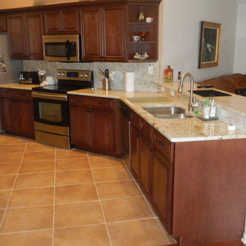 Citrus Park Kitchen Refacing Remodel - February 2014