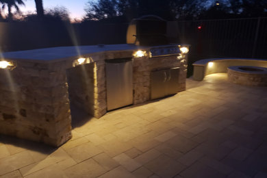 Example of a trendy patio design in Phoenix