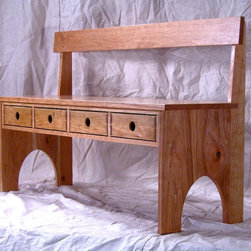 The American Craftsman Workshop - Todd A. Clippinger - Shaker Style Benches - Indoor Benches