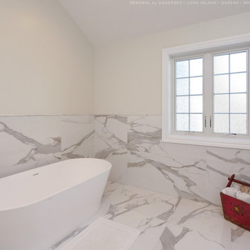 New Privacy Windows in Extraordinary Bathroom - Renewal by Andersen Long Island,