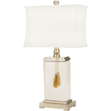 Amiliana Tassle Lamp - White
