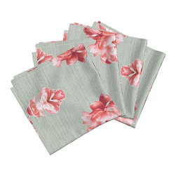 Rose Napkins Set of 4 - Napkins