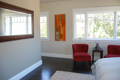 Example of a trendy bedroom design in San Francisco