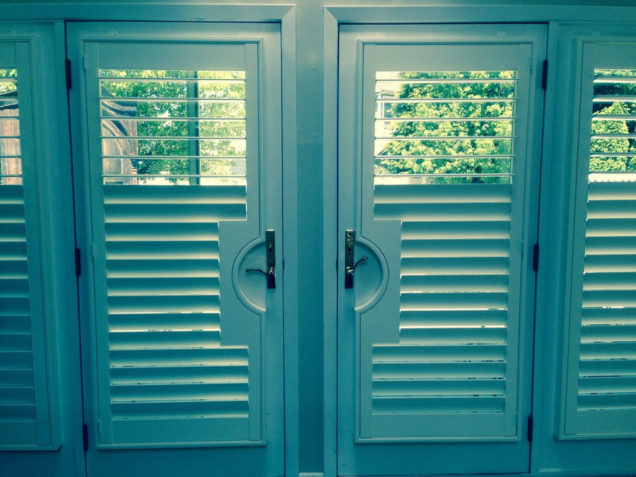 White Plantation Shutters