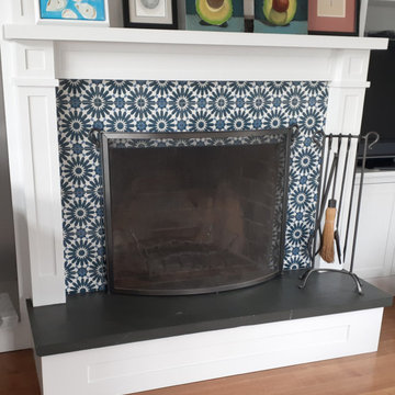Beverly Fireplace Tile Upgrade