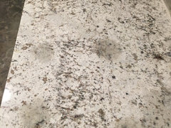 unsealed granite serious help