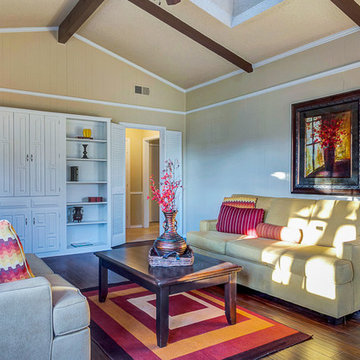 Staged Bookshelves & Shelving