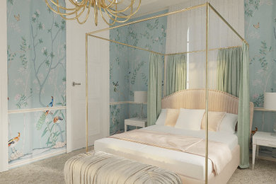 Tuscan bedroom photo in Other