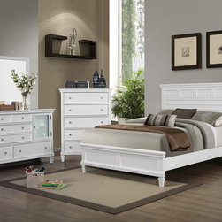 Camellia Queen Bedroom Set - Bedroom Furniture Sets