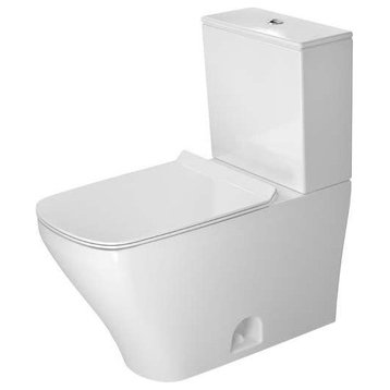 Duravit 216001 DuraStyle Elongated Toilet Bowl Only - - White