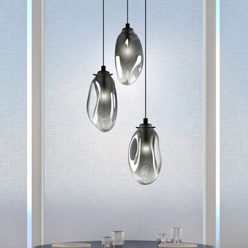 Liquid 3-Light LED Cluster Pendant