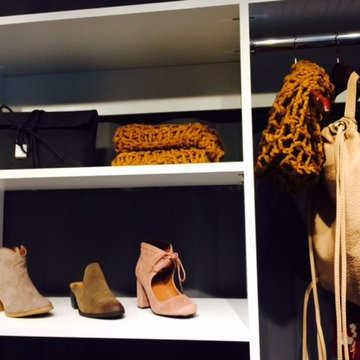 Custom Closet Shelving for Retail Boutique Beau&Arrow at The Boxyard