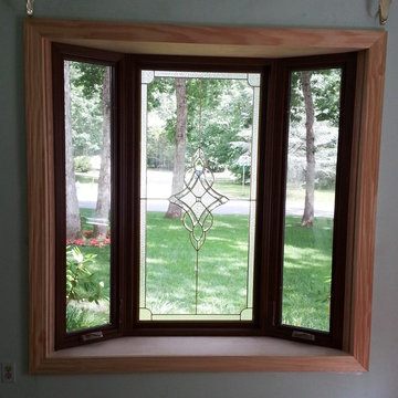Leaded glass Bay window - Manchester, NJ