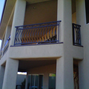 Exterior Decorative Iron Railing