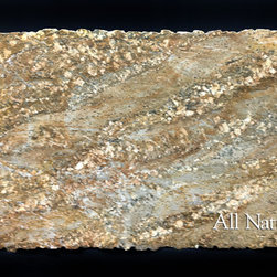 All Natural Stone - Oxford Gold Granite Slab - Kitchen Countertops