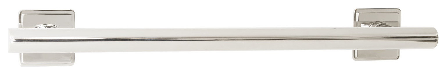 Coronado Designer Straight Bathroom Shower Grab Bar, Polished, 12"