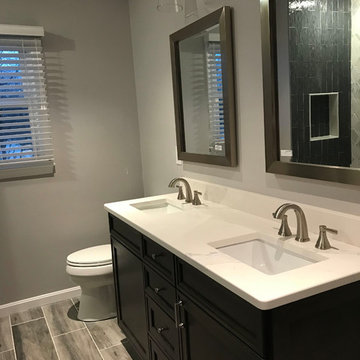 Master Bath Remodel Before and After