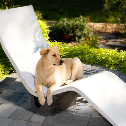 Concrete Spa Lounger - Outdoor Lounge Chairs