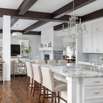 Transitional Kitchen & First Floor Old Glory Remodel - Yorkville