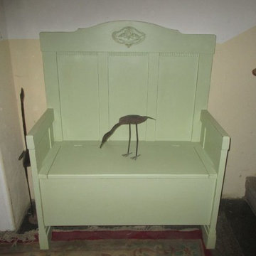 Möbel aus alten Fenstern