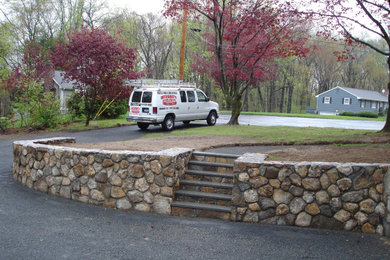 Stone Retaining Wall Design & Build