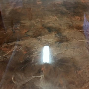Designer Epoxy Floor for Home Office