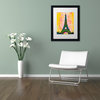 Dean Russo 'Eiffel ALI' Framed Art, 11x14, Black Frame, White Mat