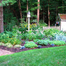 Painter Garage Side Garden