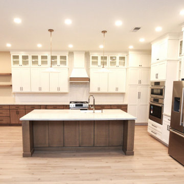 Black Kitchen Before & After