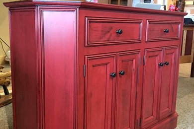 Red Alder Cabinet